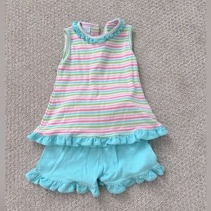 Squiggles Stripe Top and Bottom